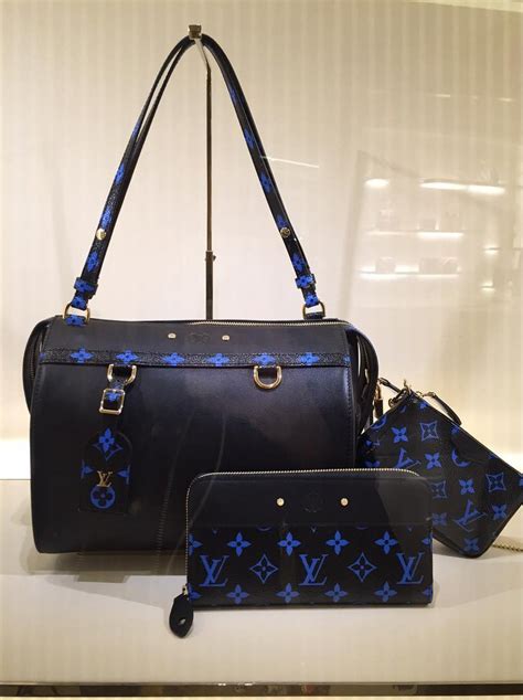 blue lv bags|blue louis vuitton bag.